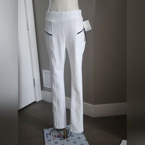 NWT Ci Sono White straight leg pants